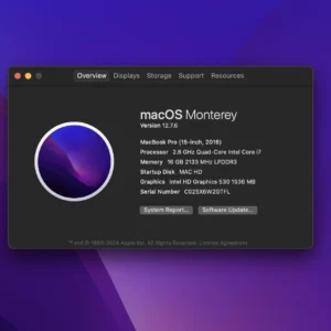 2 برد (لاجیک‌بورد) اورجینال مک‌بوک پرو ۲۰۱۷ مدل A1707